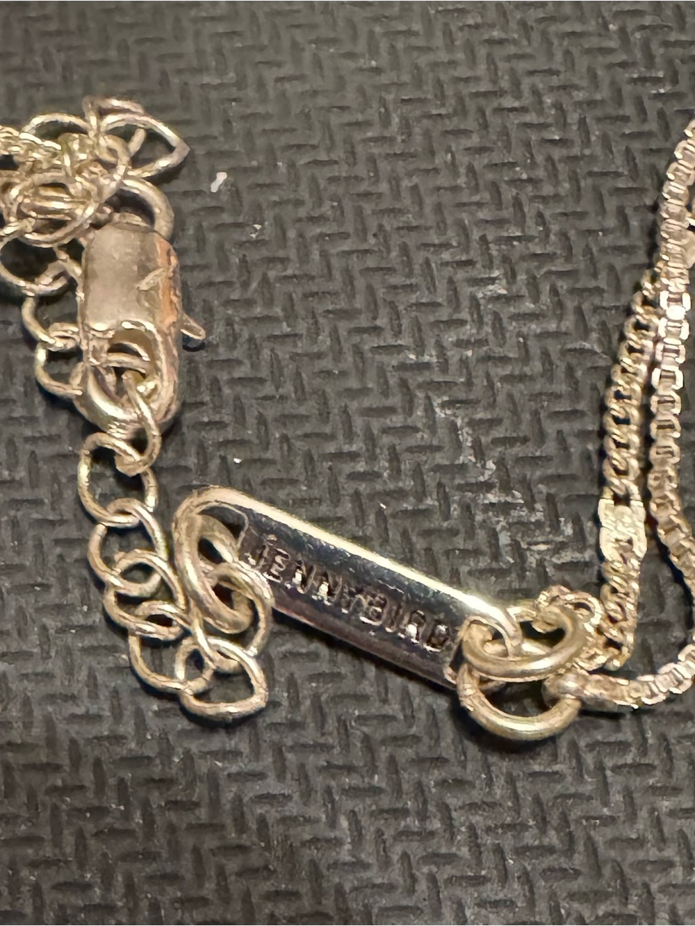 Jenny Bird Layered Silver Layered Pendant Necklace - Picture 4 of 4